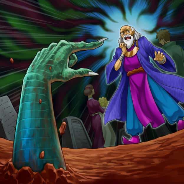 Called by the Grave card artwork