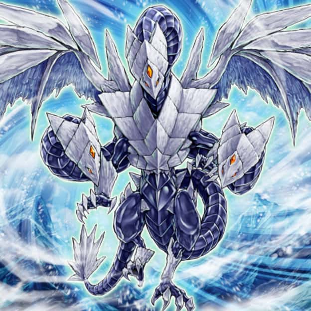 Trishula, Dragon of the Ice Barrier card artwork