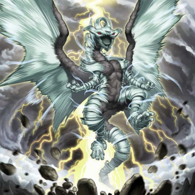 Tempest, Dragon Ruler of Storms card artwork
