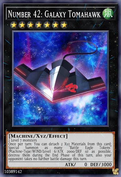 Number 42: Galaxy Tomahawk