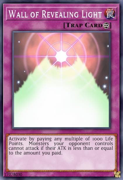 Wall of Revealing Light