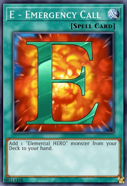 E - Emergency Call