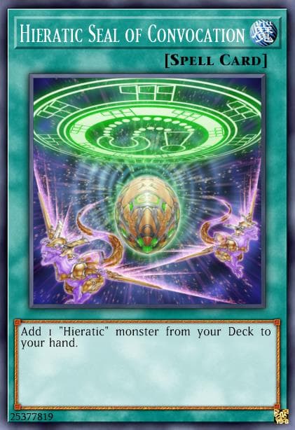 Hieratic Seal of Convocation