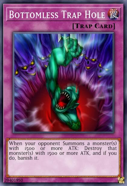 Bottomless Trap Hole