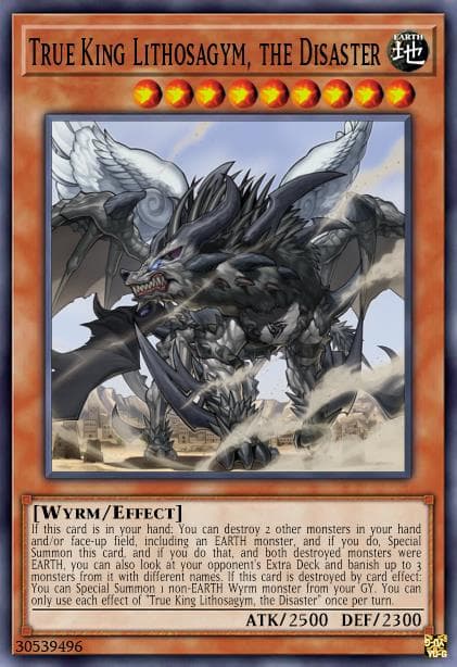 True King Lithosagym, the Disaster