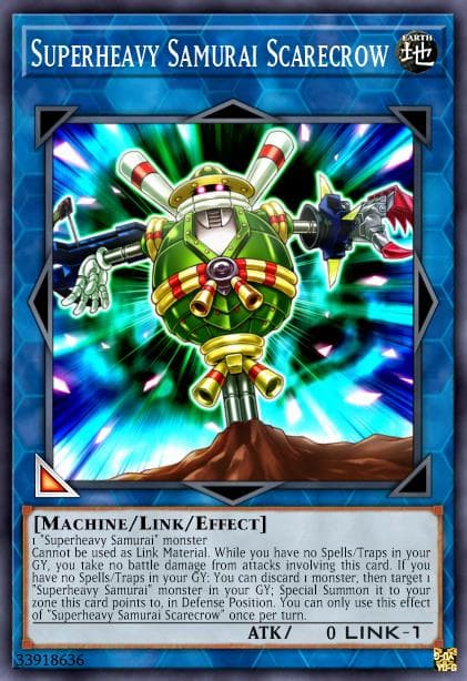 Superheavy Samurai Scarecrow