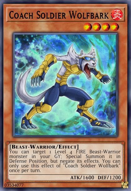 Coach Soldier Wolfbark