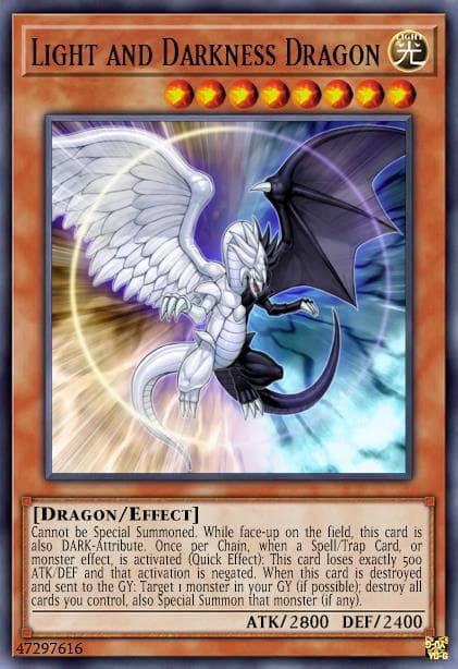 Light and Darkness Dragon