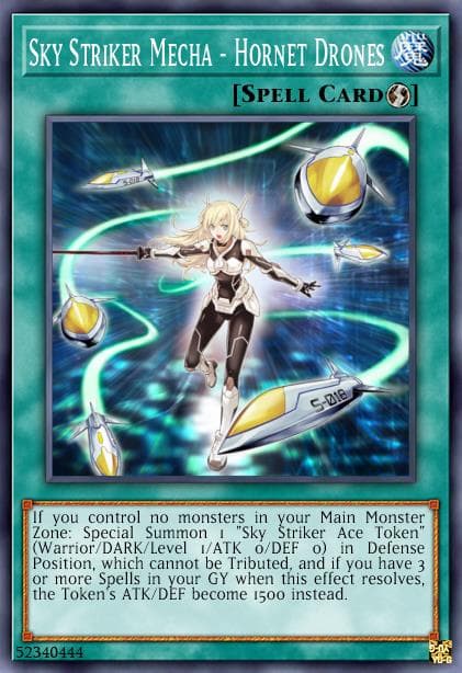 Sky Striker Mecha - Hornet Drones