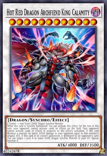 Hot Red Dragon Archfiend King Calamity