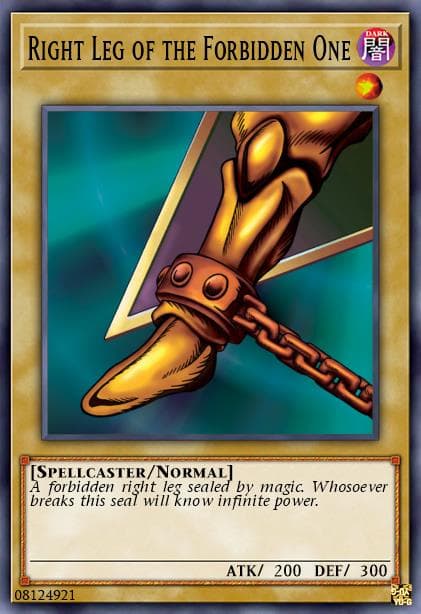 Right Leg of the Forbidden One