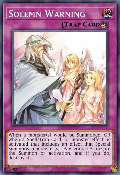 Solemn Warning