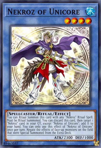 Nekroz of Unicore