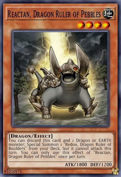Reactan, Dragon Ruler of Pebbles