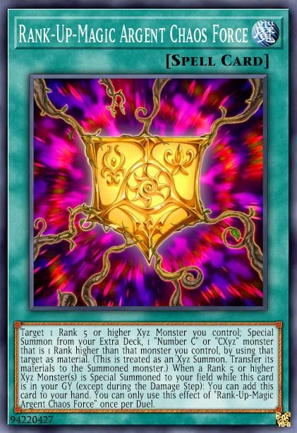 Rank-Up-Magic Argent Chaos Force