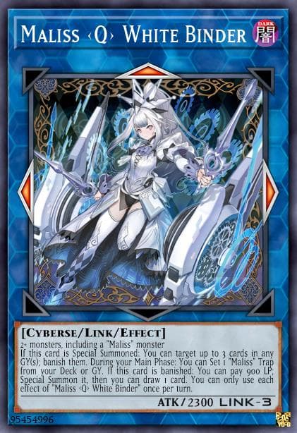 Maliss Q White Binder