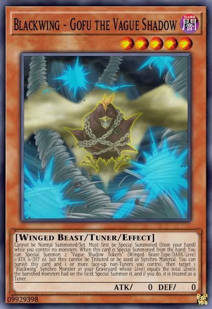 Blackwing - Gofu the Vague Shadow