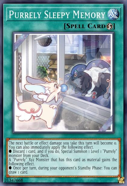 Purrely Sleepy Memory